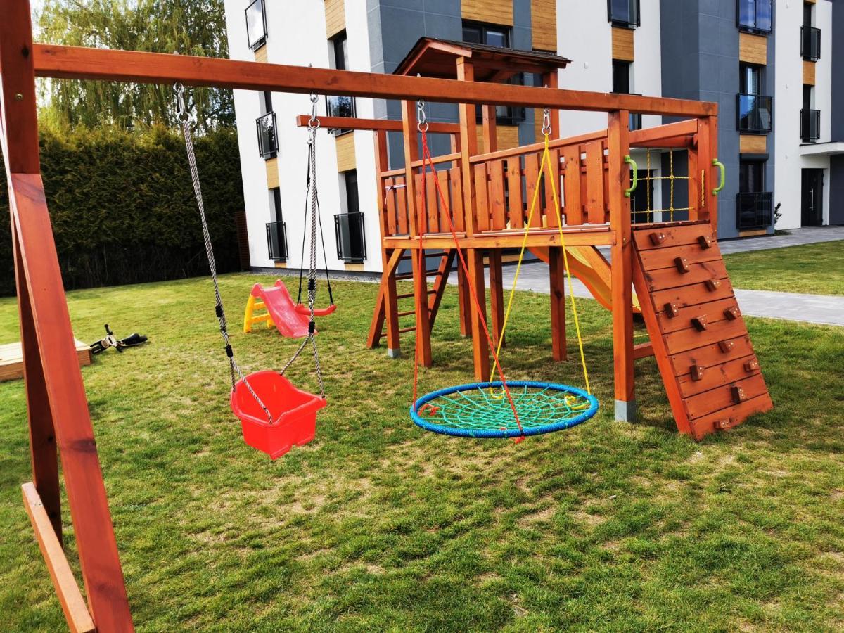 M&K Apartament Sloneczna Wyspa - Sobieszewo, Wyspa Sobieszewska 格但斯克 外观 照片
